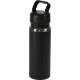 Urban Peak® Dual Top Black Chrome Water Bottle, 28oz.