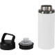 Urban Peak® Dual Top Black Chrome Water Bottle, 28oz.