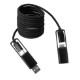 All-Over Braided Long Cable Extender