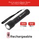 Best Buddy Tools® Rechargeable Super Beam Aluminum Flashlight