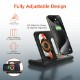 Hypergear Power Fold X-Ray 4-in-1 Foldable Wireless Charging Stand w/ 15W Wireless Fast Charge