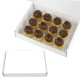Vanilla with Chocolate Frost Signature Bite-Size Cupcakes, 12 Piece