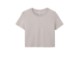 Bella + Canvas® Flowy Poly/Viscose Cropped Ladies' Tee