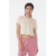 Bella + Canvas® Flowy Poly/Viscose Cropped Ladies' Tee