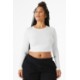 Bella + Canvas® Micro Rib Cotton/Poly Ladies' Long Sleeve Tee