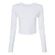 Bella + Canvas® Micro Rib Cotton/Poly Ladies' Long Sleeve Tee