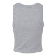 Bella + Canvas® Micro Rib Cotton/Poly Ladies' Racer Tank