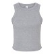 Bella + Canvas® Micro Rib Cotton/Poly Ladies' Racer Tank