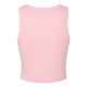 Bella + Canvas® Micro Rib Cotton/Poly Ladies' Racer Tank