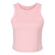 Bella + Canvas® Micro Rib Cotton/Poly Ladies' Racer Tank
