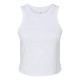 Bella + Canvas® Micro Rib Cotton/Poly Ladies' Racer Tank