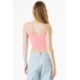 Bella + Canvas® Micro Rib Ladies' Cotton/Poly Spaghetti Strap Tank