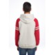 Jerzees® NuBlend® Cotton/Poly Varsity Colorblock Unisex Hooded Sweatshirt