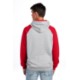 Jerzees® NuBlend® Cotton/Poly Colorblock Raglan Unisex Hoodie Sweatshirt