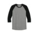 Jerzees® Premium Blend Combed Ring Spun Cotton/Poly 3/4 Sleeve Raglan Unisex Tee