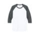 Jerzees® Premium Blend Combed Ring Spun Cotton/Poly 3/4 Sleeve Raglan Unisex Tee