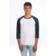 Jerzees® Premium Blend Combed Ring Spun Cotton/Poly 3/4 Sleeve Raglan Unisex Tee