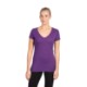 Next Level Apparel® Ideal Cotton/Poly Ladies' V-Neck Tee