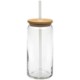 Tall Boy Glass with Bamboo Lid, 20 oz.