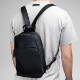 Caleb rPET Convertible Backpack & Sling Bag