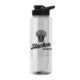 Guzzler Transparent Bottle with Drink thru Lid, 32 oz.