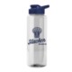 Guzzler Transparent Bottle with Drink thru Lid, 32 oz.
