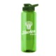 Guzzler Transparent Bottle with Drink thru Lid, 32 oz.