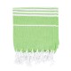 Recycled Cotton Beach Blanket w/ Tassle Fringe, 40" x 73"