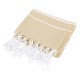 Recycled Cotton Beach Blanket w/ Tassle Fringe, 40" x 73"