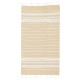Recycled Cotton Beach Blanket w/ Tassle Fringe, 40" x 73"