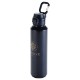Switchback rPET Bottle w/ Snap-Top Lid & Carabiner, 27oz.