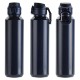 Switchback rPET Bottle w/ Snap-Top Lid & Carabiner, 27oz.