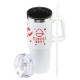 Oceanic Stainless Steel & Polypropylene Mug w/ Color-Matching Handle, 30oz.
