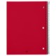 Team 365 Spiral 5-Subject Notebook, 8.5"W x 11"H