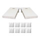 Regulation Cornhole Game Set with 8 Bean Bags