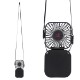 Whirlwind Mini Folding Rechargeable Fan w/ Lanyard