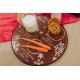 Dear Santa Milk & Cookies Serving Tray