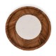 Isla Acacia Serving Platter w/ Marble Cheeseboard Insert