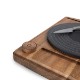 Turntable Acacia & Slate Cheese Board w/ Knife
