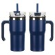 Outback Stainless Steel & Polypropylene Mug w/ Lid & Straw, 20oz.