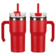 Outback Stainless Steel & Polypropylene Mug w/ Lid & Straw, 20oz.