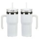 Outback Stainless Steel & Polypropylene Mug w/ Lid & Straw, 20oz.