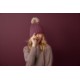 Port Authority® Faux Fur Pom Acrylic Beanie