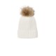 Port Authority® Faux Fur Pom Acrylic Beanie