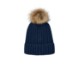 Port Authority® Faux Fur Pom Acrylic Beanie