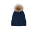 Port Authority® Faux Fur Pom Acrylic Beanie