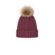 Port Authority® Faux Fur Pom Acrylic Beanie