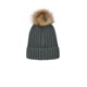 Port Authority® Faux Fur Pom Acrylic Beanie