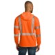 CornerStone® ANSI 107 Class 3 Polyester Birdseye Mesh Long Sleeve Segmented Tape Hooded Men's Tee