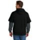 CornerStone® Tough Cotton/Poly Fleece Layered Men's Hoodie